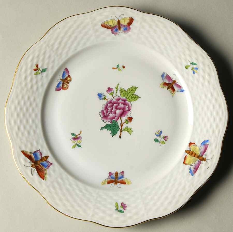 Victoria Salad Plate by Herend-1