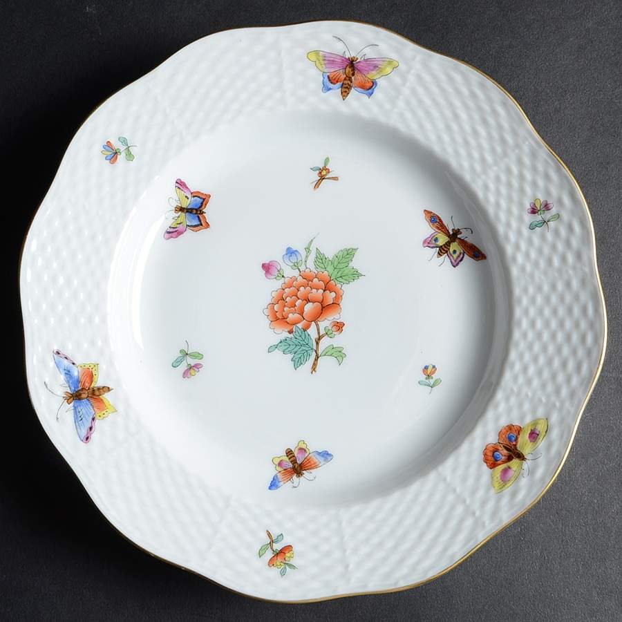 Victoria Salad/Dessert Plate by Herend-1