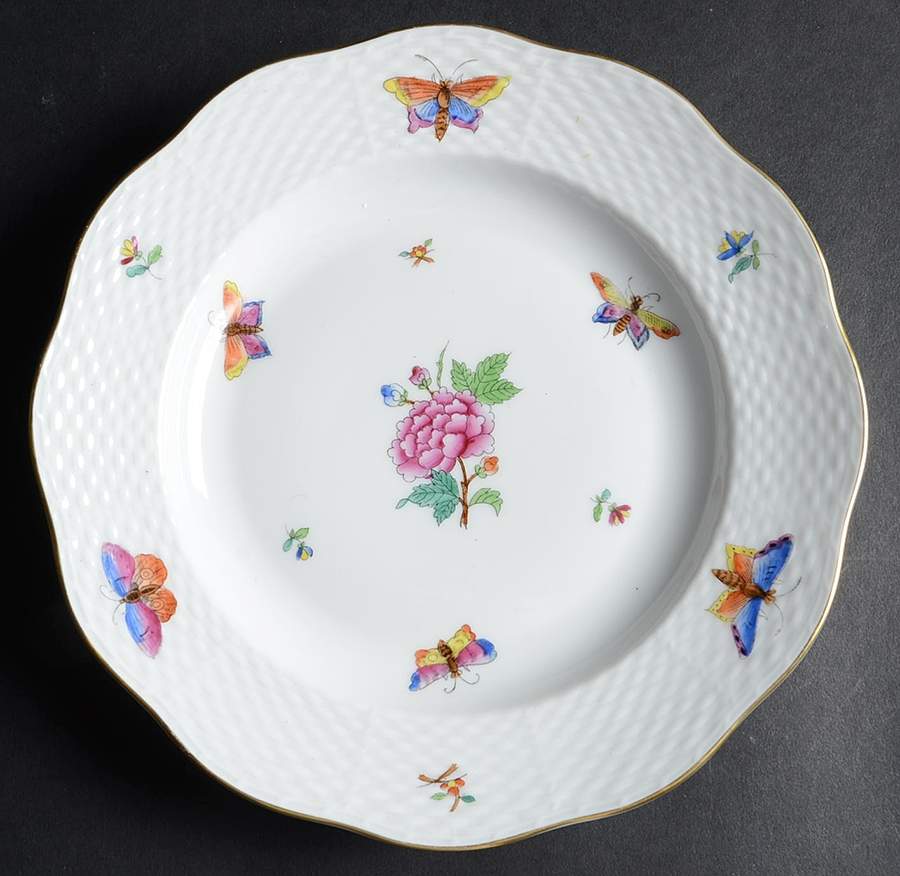 Victoria Salad/Dessert Plate by Herend-1