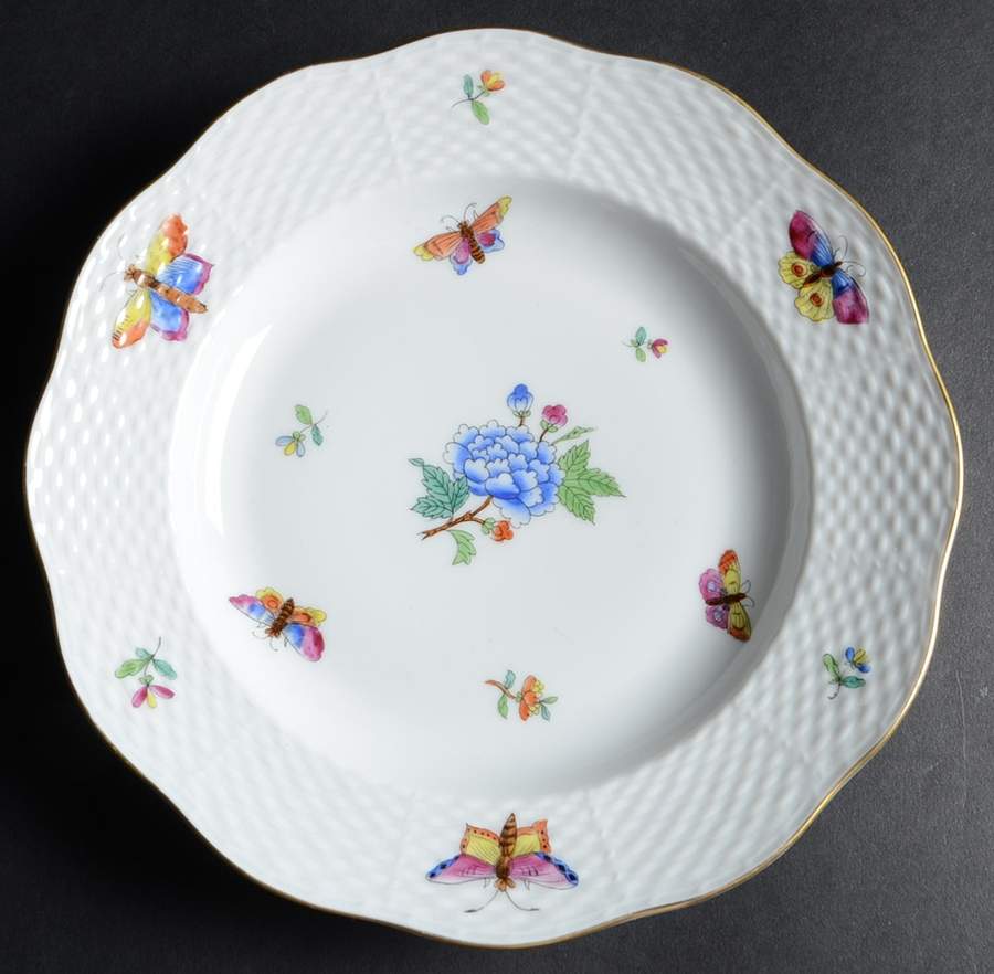 Victoria Salad/Dessert Plate by Herend-1