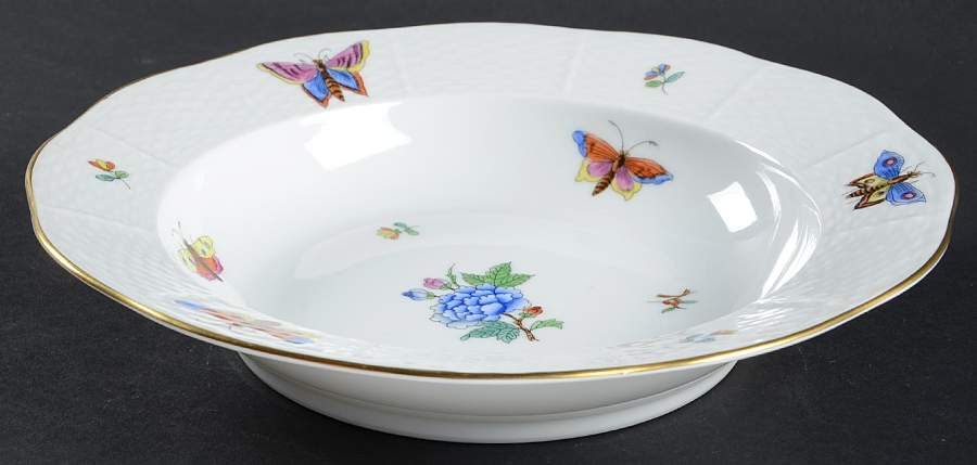 Victoria Rim Soup Bowl by Herend-1
