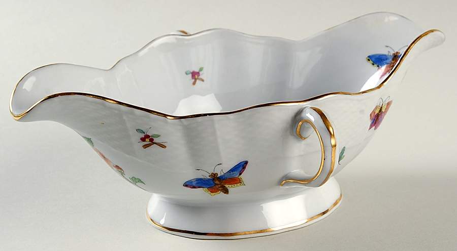 Victoria Sauce Boat by Herend-1