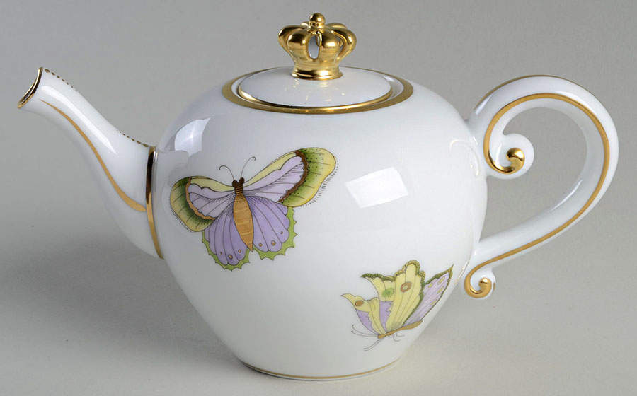 Royal Garden Small Teapot & Lid by Herend-1
