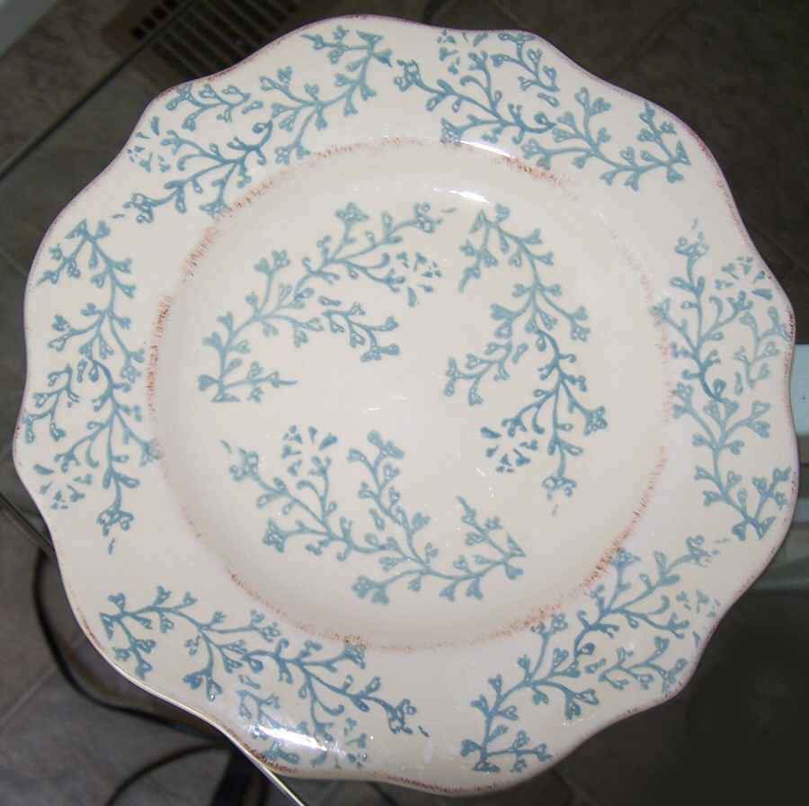 HMQ33 BLUE Salad Plate by Home-1