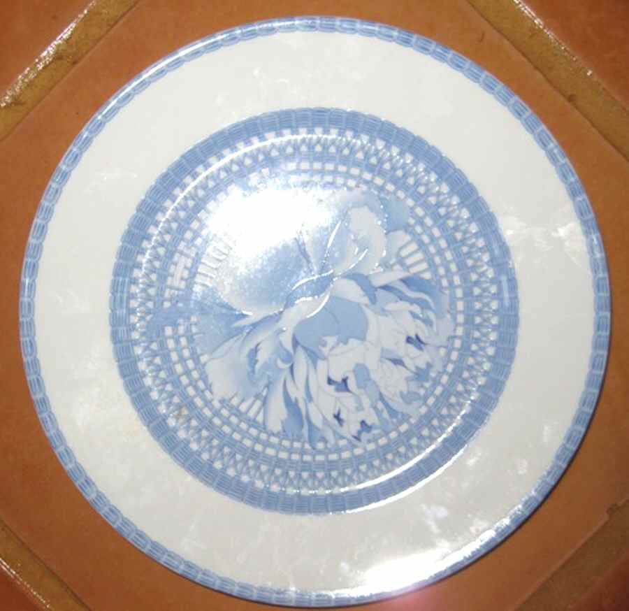 Les Piviones Blue Dinner Plate by Hermes-1