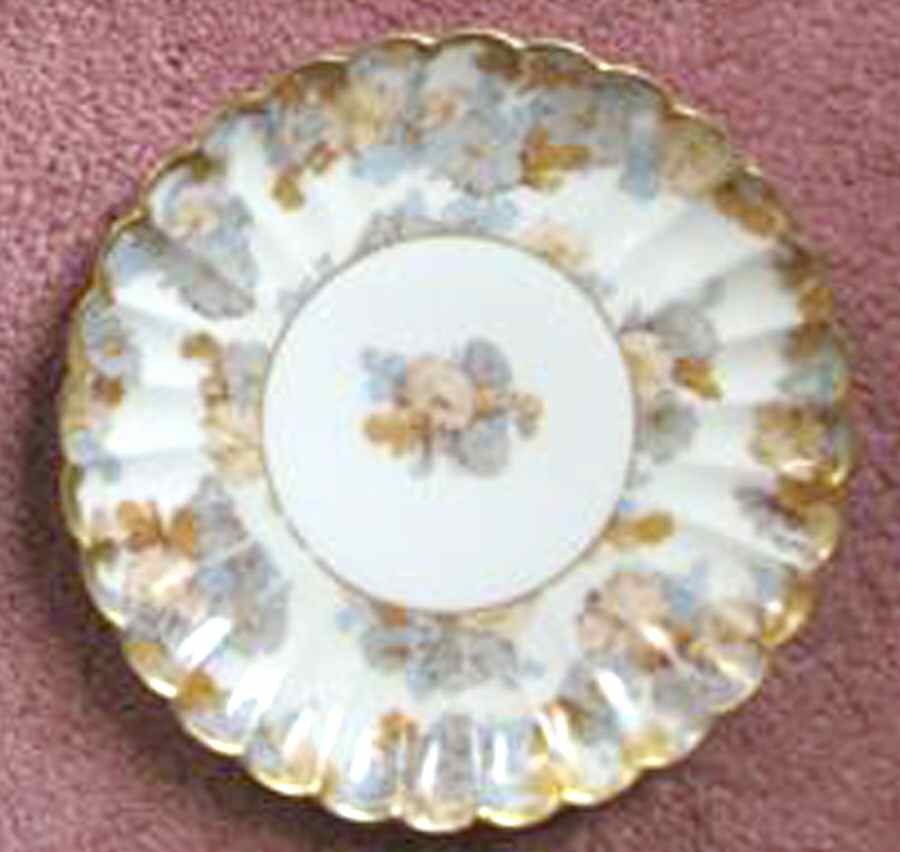 Schleiger 84-5 Coupe Salad Plate by Haviland-1