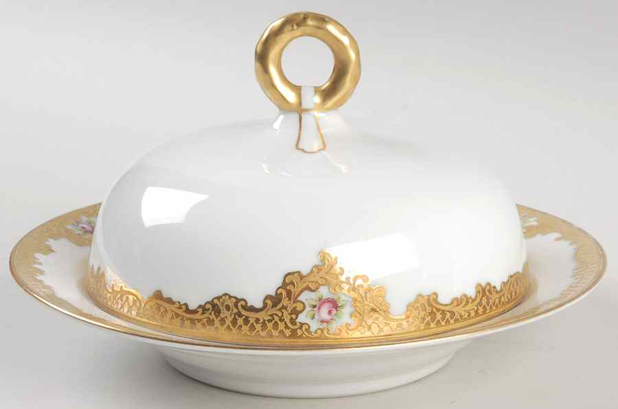 HC1235 Round Covered Butter by Heinrich - H&C-1