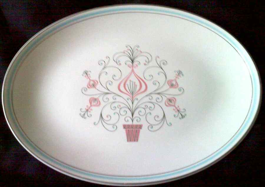HLC3914 14" Oval Serving Platter by Homer Laughlin -1