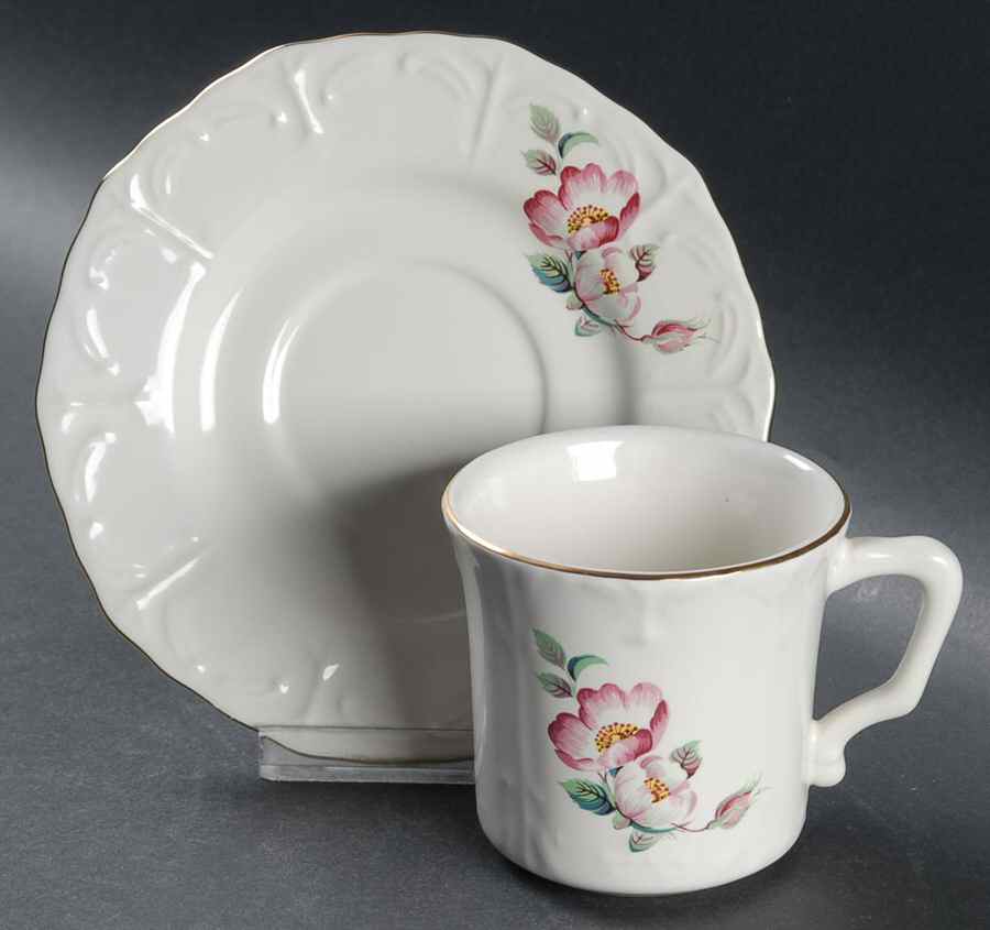 HWE1 Flat Cup & Saucer Set by House of Webster-1