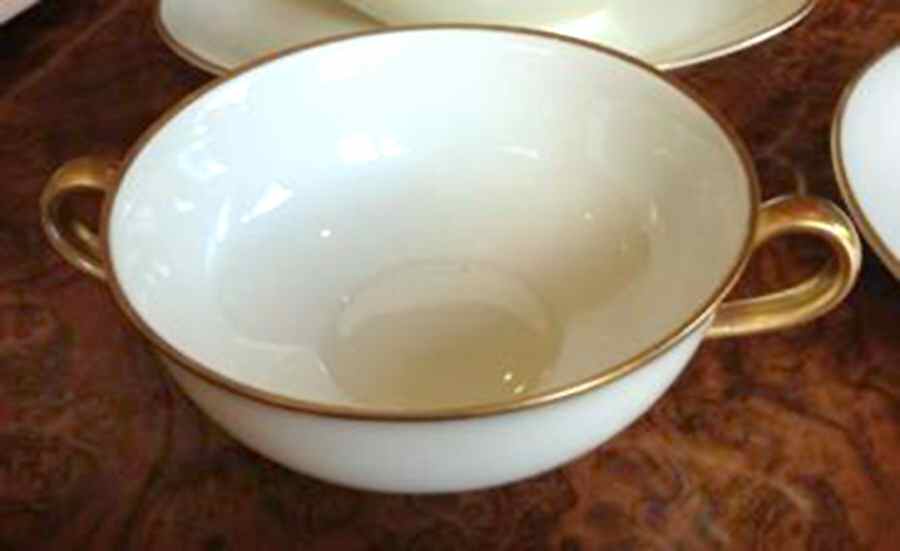16292 Flat Cream Soup Bowl by Heinrich - H&C-1