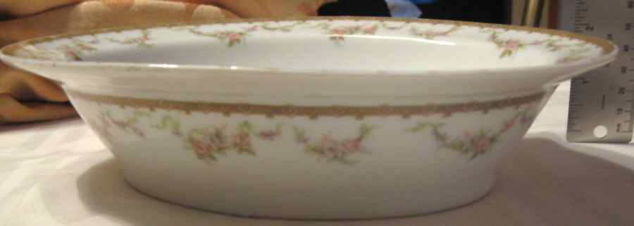 Schleiger 615-1 9" Oval Vegetable Bowl by Haviland-1