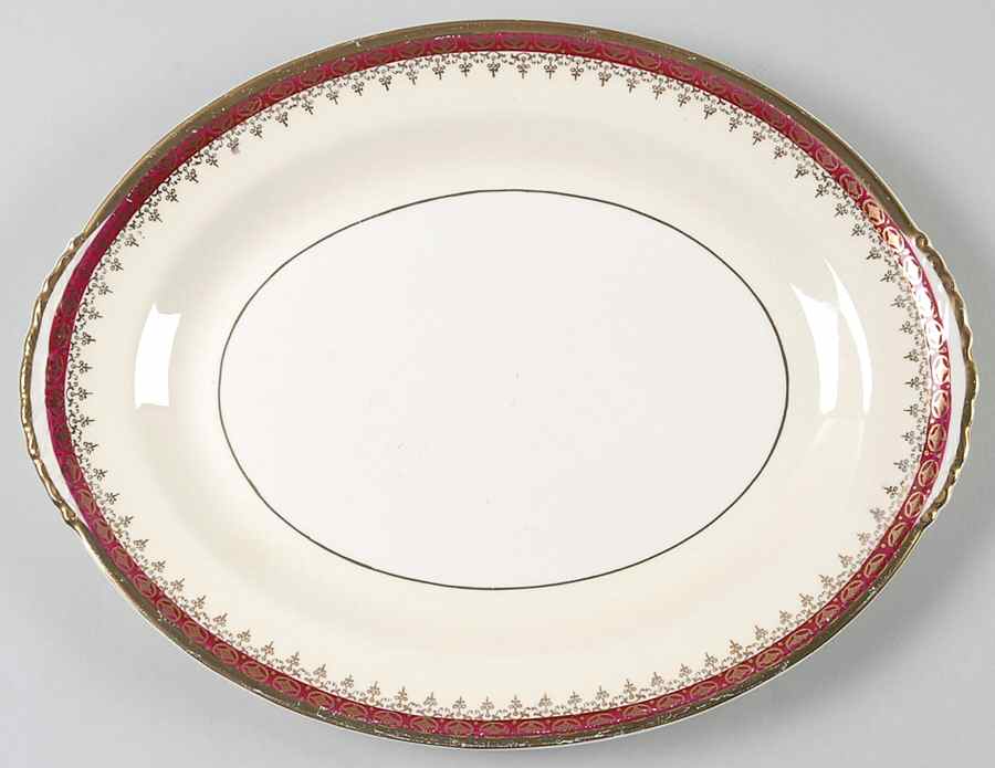 HLC3917 11" Oval Serving Platter by Homer Laughlin -1