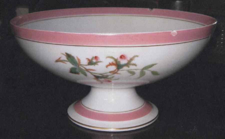 Moss Rose Compote by Haviland-1