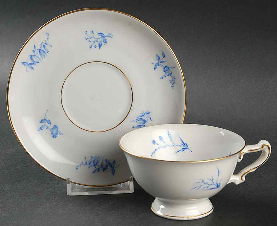 76322 Footed Demitasse Cup & Saucer Set by Heinrich - H&C-1