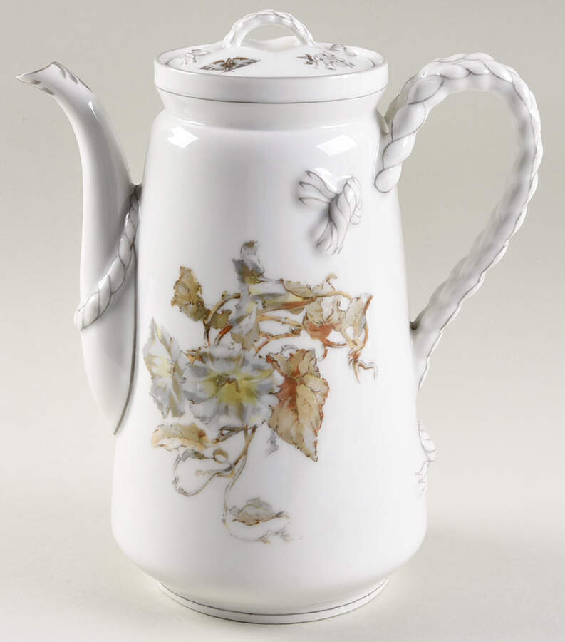 H4254 Coffee Pot & Lid by Haviland-1