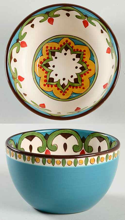 Sofia Fruit/Dessert (Sauce) Bowl by Home Accents-1