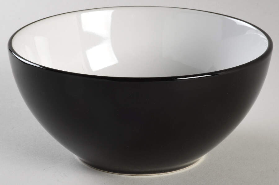 Black Square Soup/Cereal Bowl by Home-1