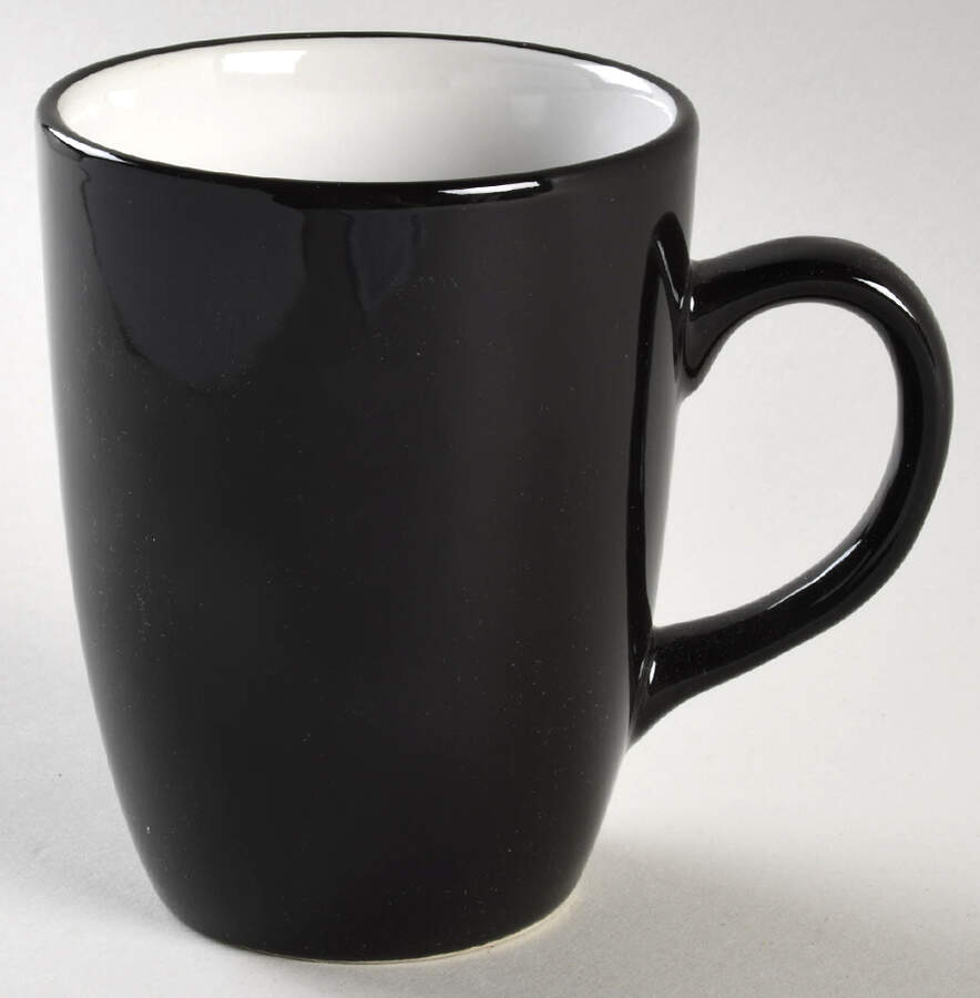 Black Square Mug by Home-1