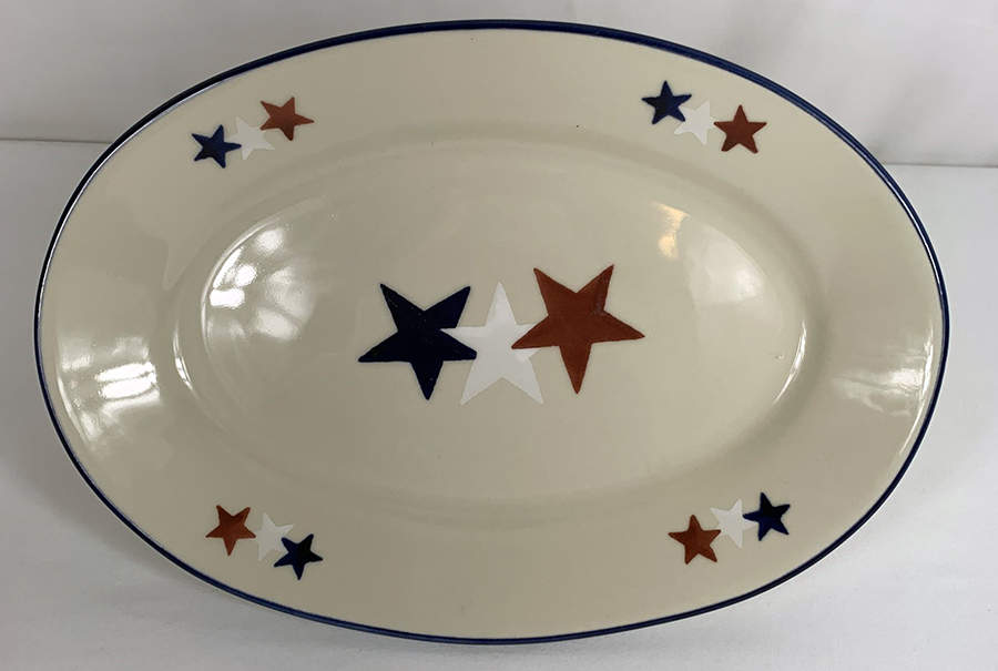 American Star 12" Oval Serving Platter by Hartstone-1