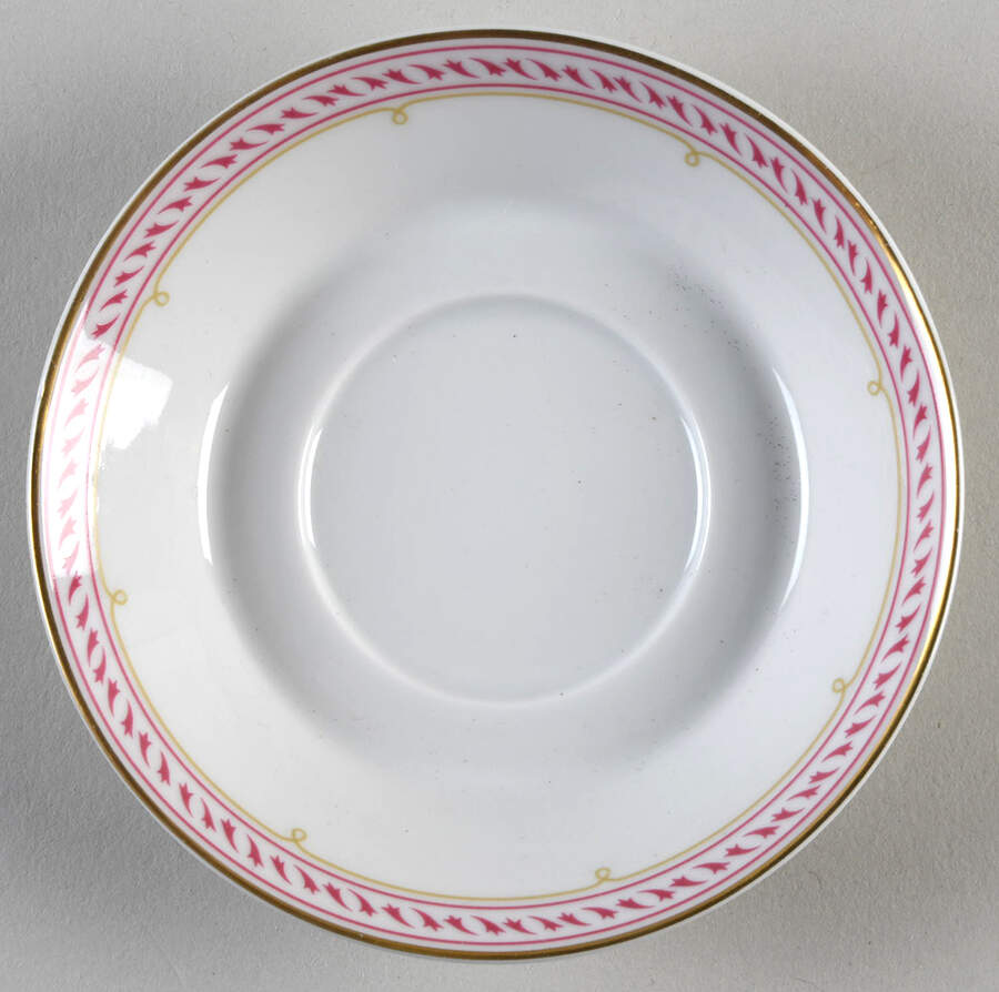 Empress Josephine Demitasse Collection Saucer for Flat Demitasse Cup by Haviland-1