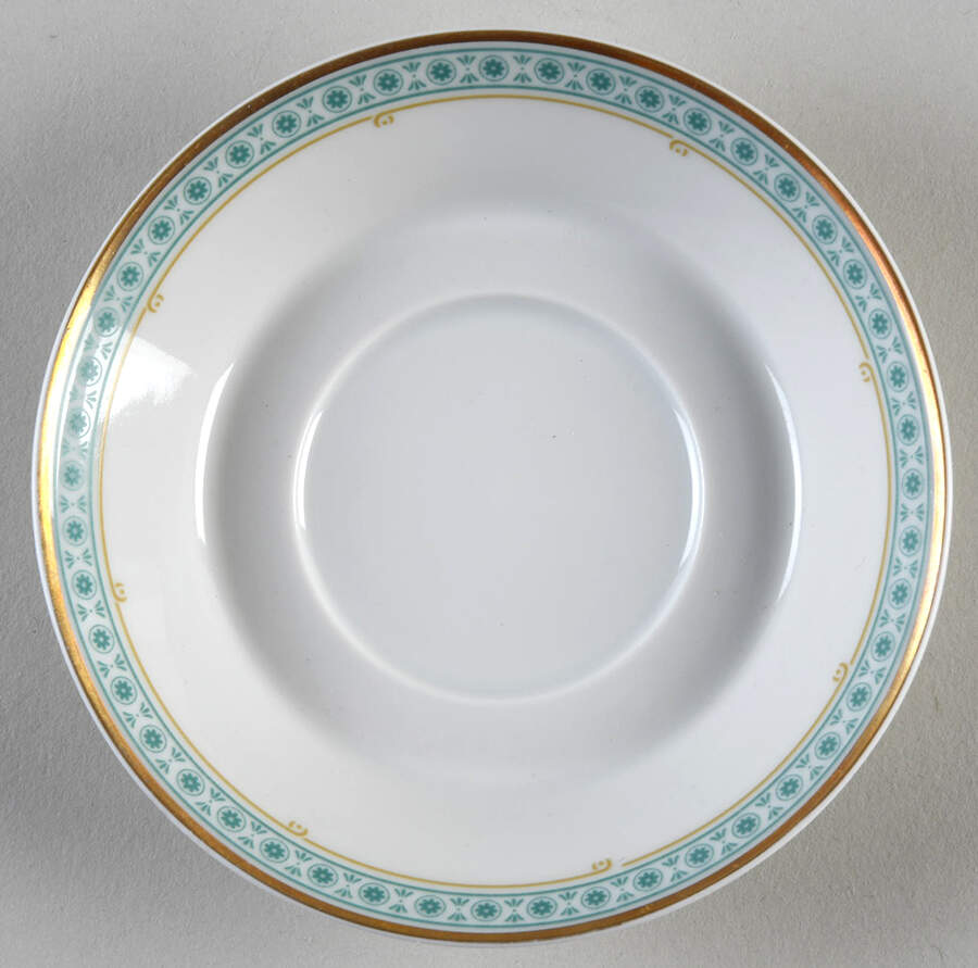 Empress Josephine Demitasse Collection Saucer for Flat Demitasse Cup by Haviland-1