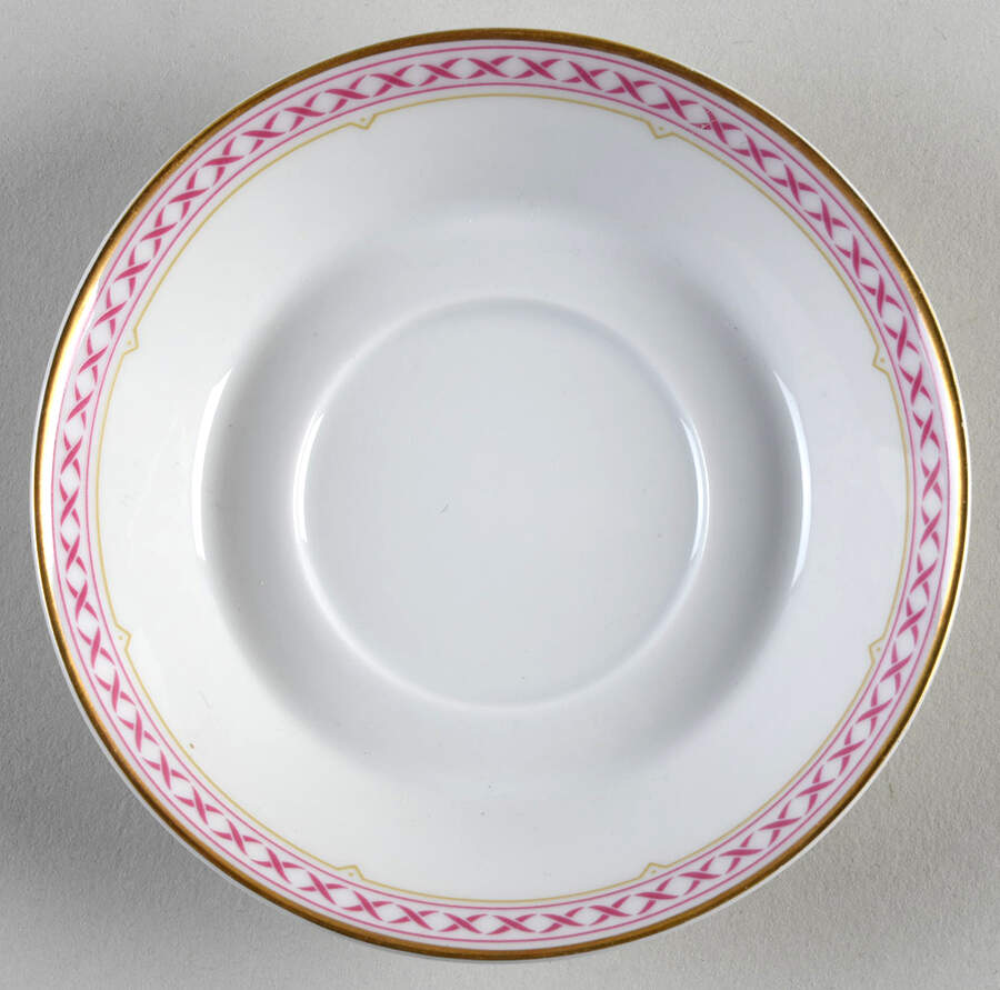 Empress Josephine Demitasse Collection Saucer for Flat Demitasse Cup by Haviland-1