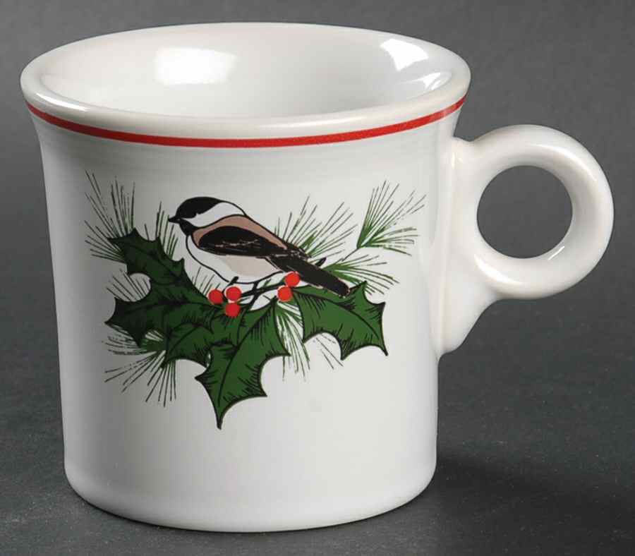 Holiday Cardinal Mug by Homer Laughlin -1