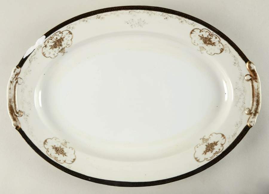 HYA40 16" Oval Serving Platter by Hayasi-1