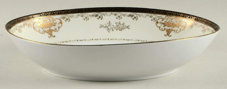 HYA40 10" Oval Vegetable Bowl by Hayasi-1