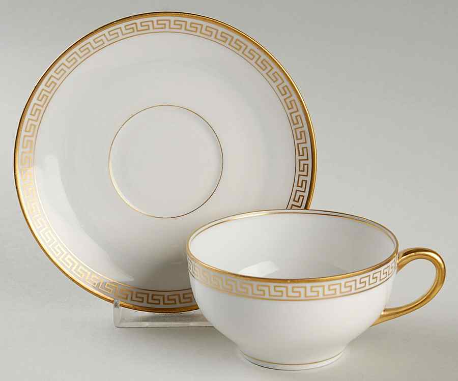 HUT3003 Flat Cup & Saucer Set by Hutschenreuther-1