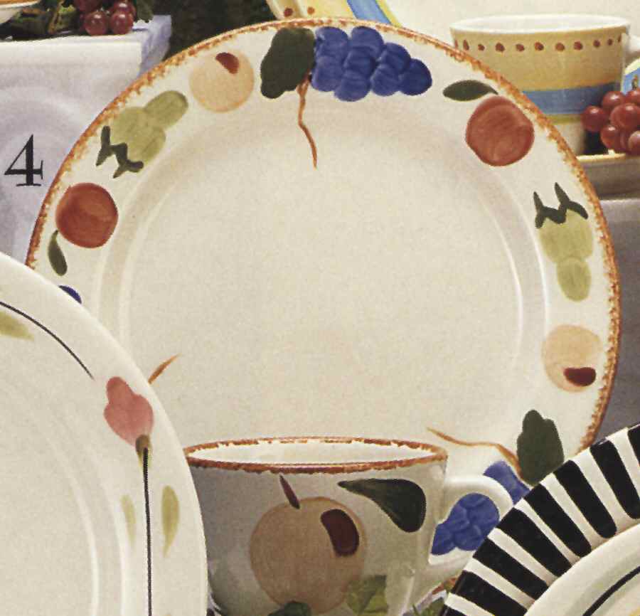 Della Robia Dinner Plate by HF Coors-1