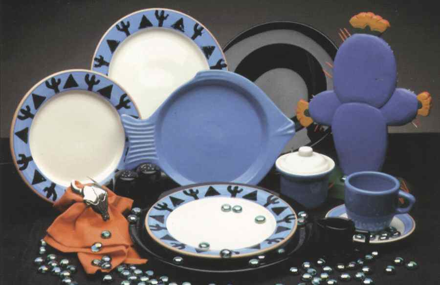 Desert Shadows Dinner Plate by HF Coors-1