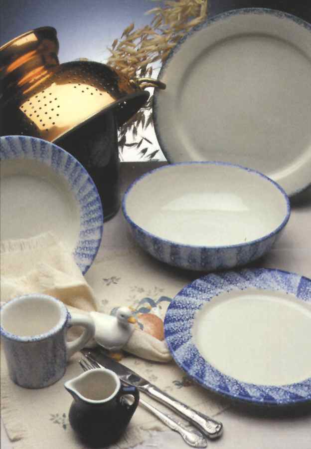 Country Look Dinner Plate by HF Coors-1