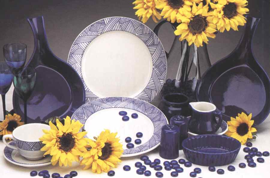 Tahiti Dinner Plate by HF Coors-1