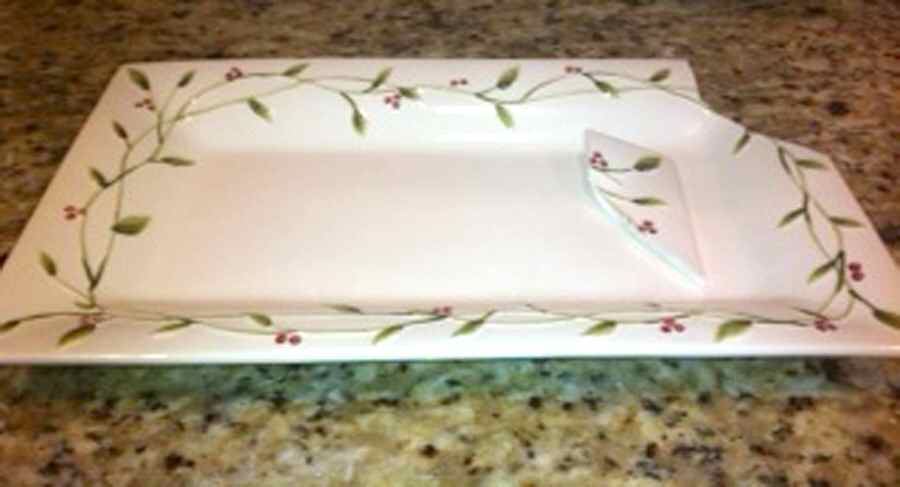 HMQ89 Rectangular Serving Platter by Home-1