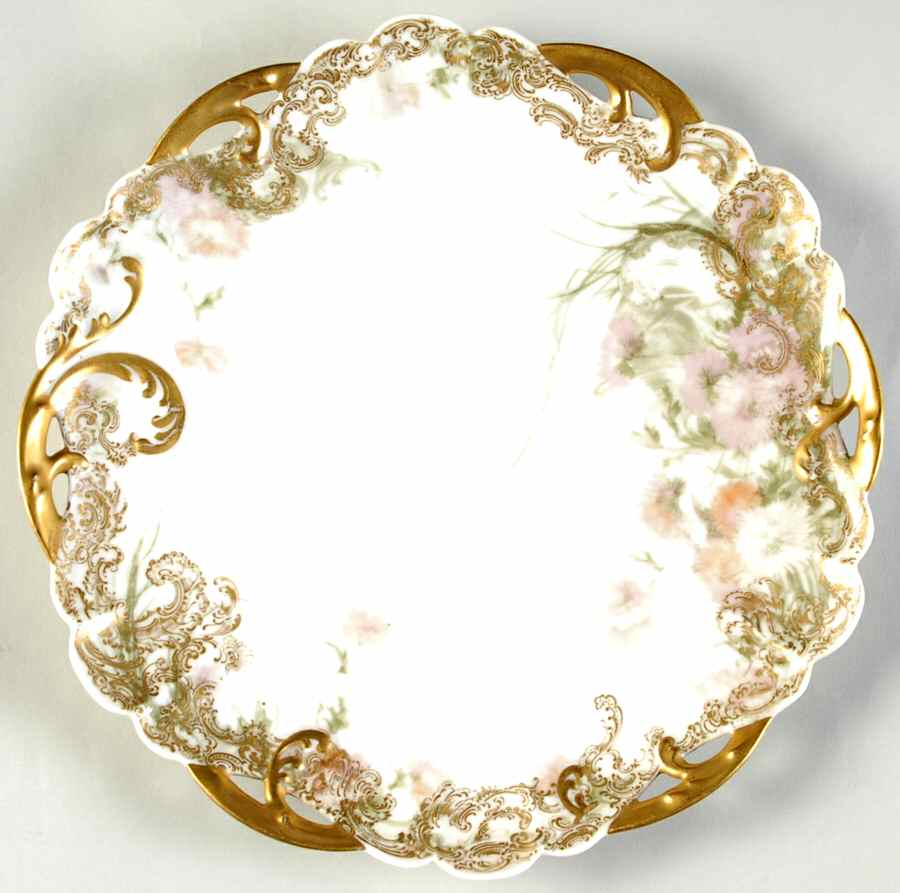 H4357 Handled Cake Plate by Haviland-1