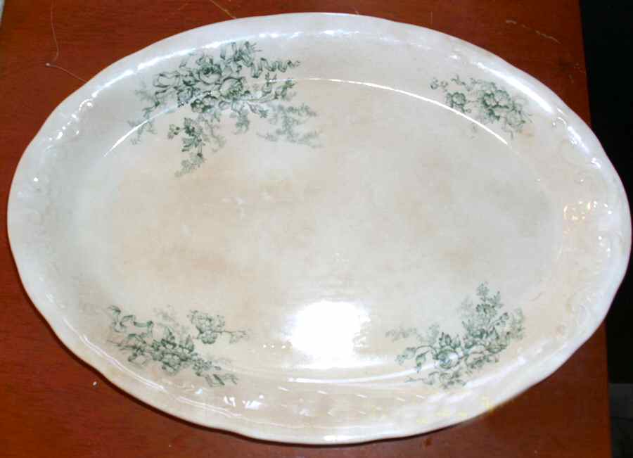 HLC3957 14" Oval Serving Platter by Homer Laughlin -1