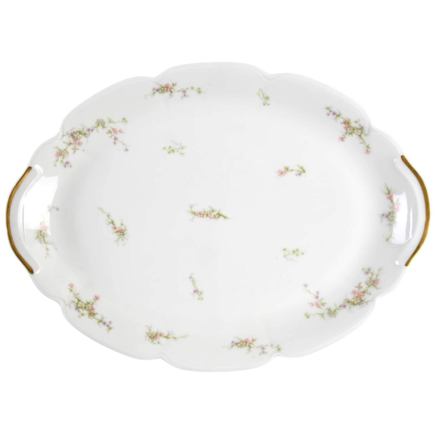 H4266 18" Oval Serving Platter by Haviland-1