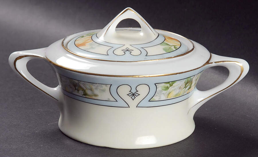 8104 Sugar Bowl & Lid by Hutschenreuther-1