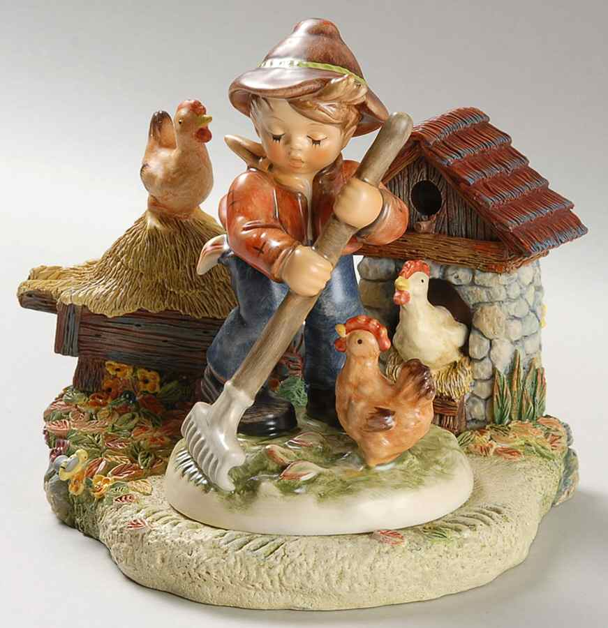 Little Farm Hand Millennium Harvest-Collector's Set - No Box by M.I. Hummel-1