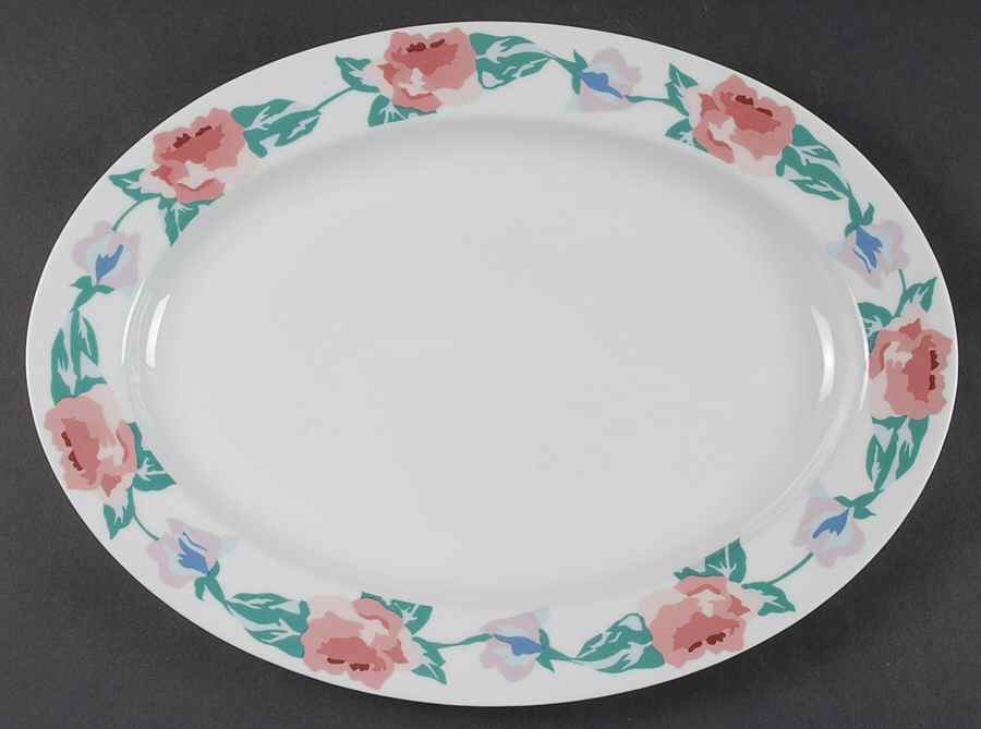 HOS2 14" Oval Serving Platter by Home Settings-1
