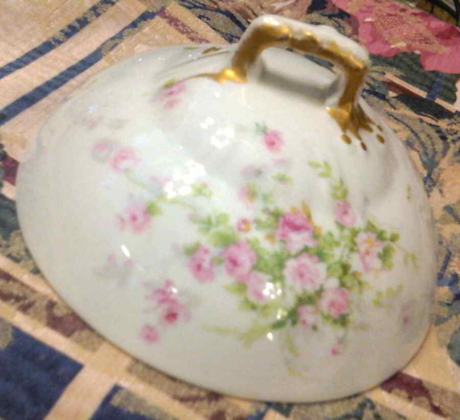 Schleiger 338-6 Lid for Round Butter by Haviland-1