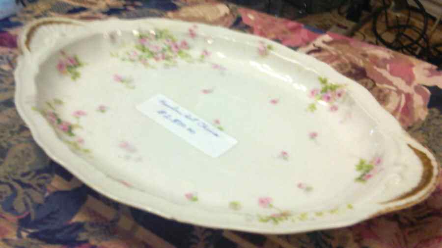 Schleiger 338-6 12" Oval Serving Platter by Haviland-1