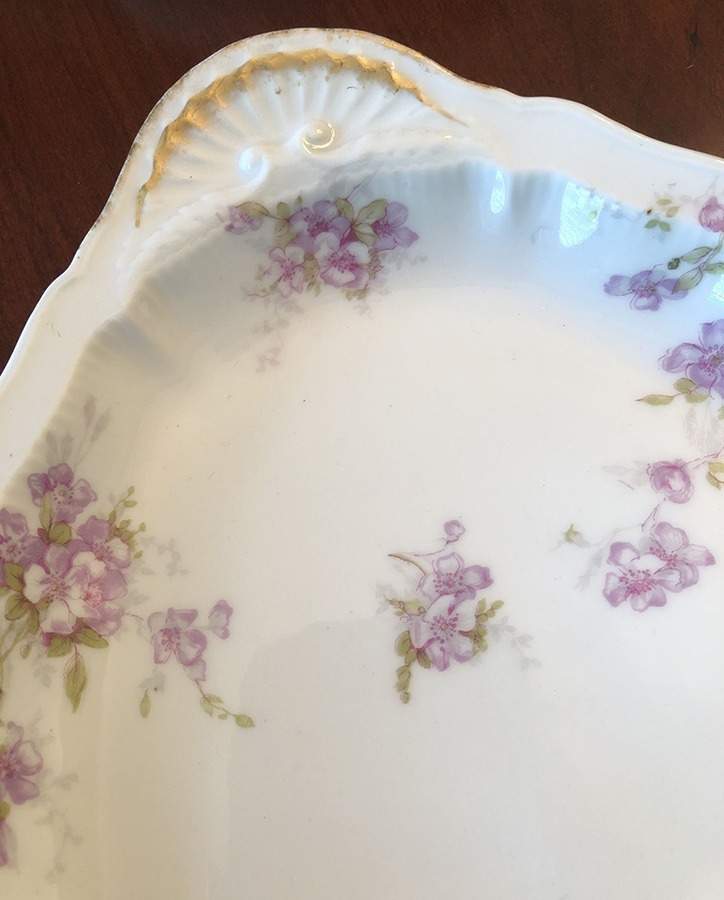 Schleiger 162-12 12" Oval Serving Platter by Haviland-1