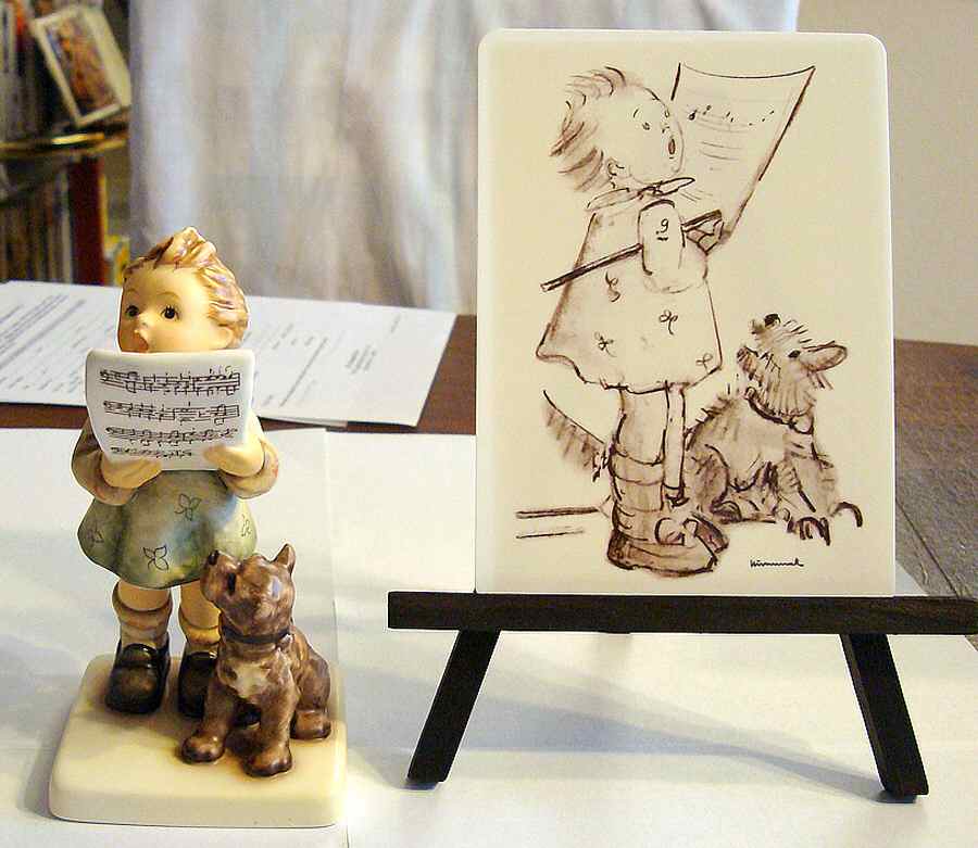 Harmony & Lyric Tmk8-Harmony & Lyric(2 Pc Set) - With Box by M.I. Hummel-1