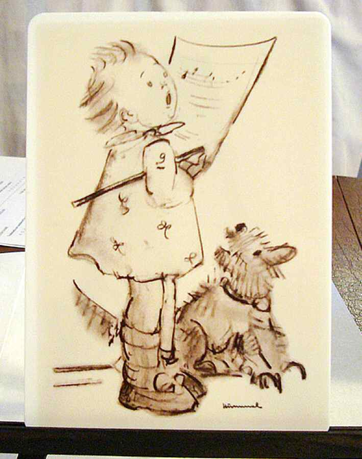 Harmony & Lyric Tmk8-Harmony & Lyric (Easel)   - No Box by M.I. Hummel-1