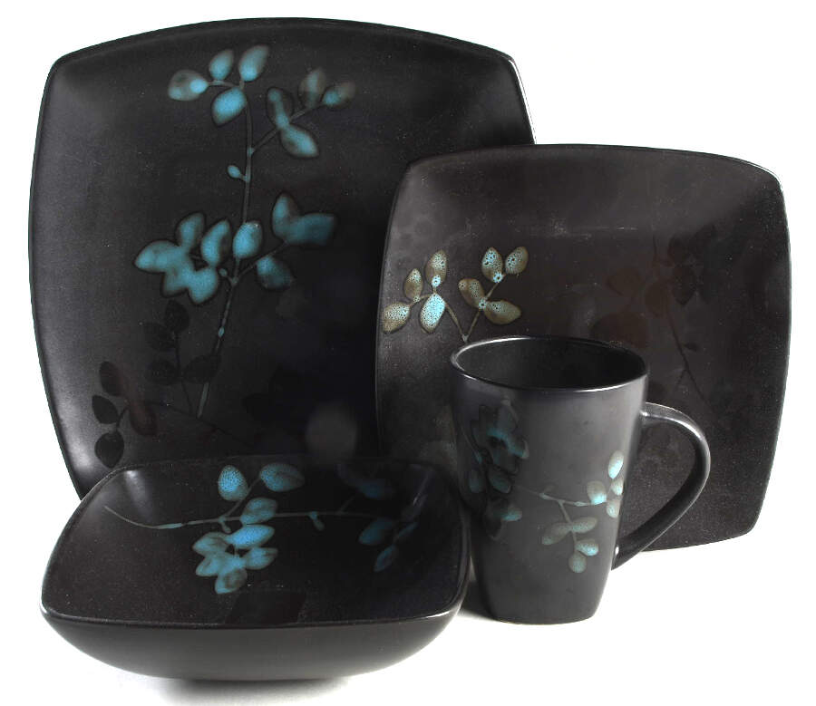 Eventide Bloom 4 Piece Place Setting by Home-1