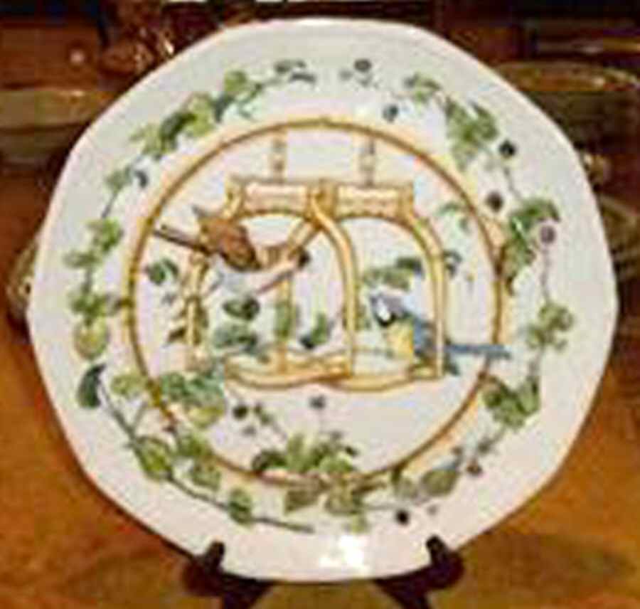L'Etrier Perchoir 13" Chop Plate (Round Platter) by Hermes-1