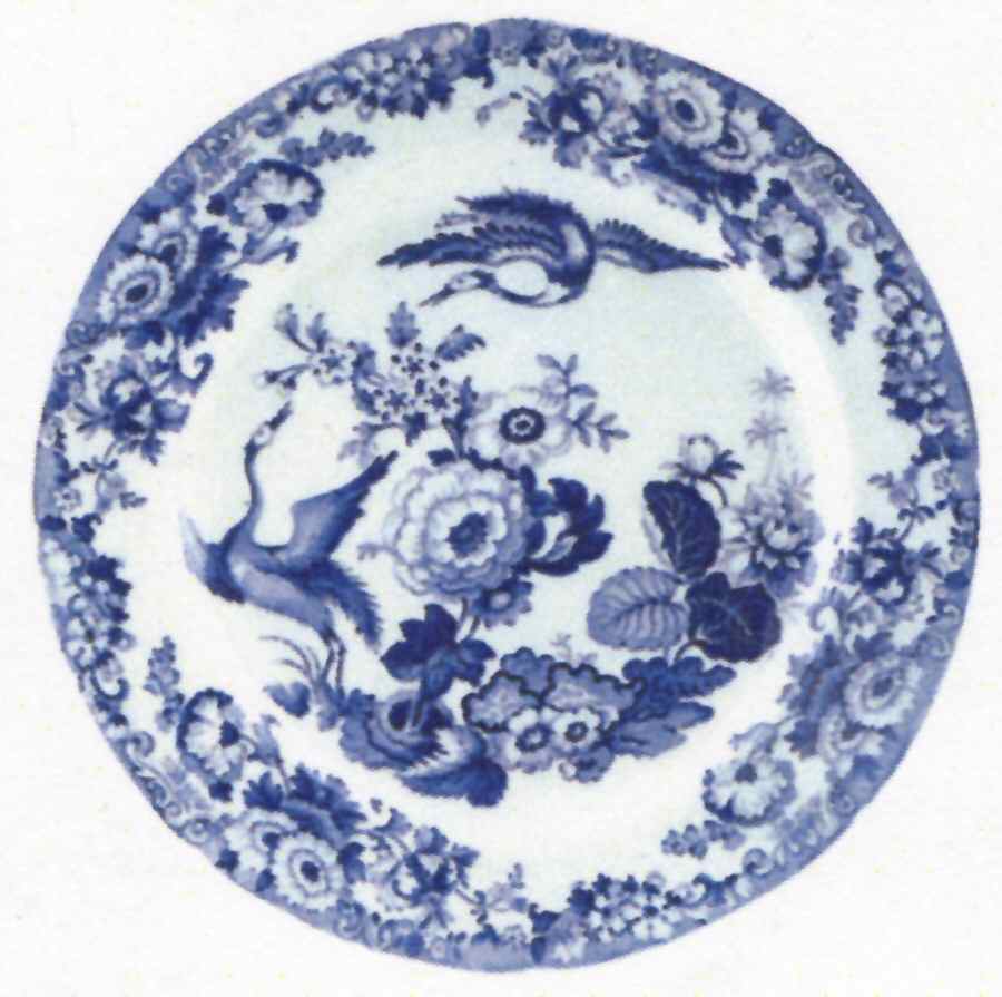Exotic Birds Dinner Plate by Hicks, Meigh & Johnson-1
