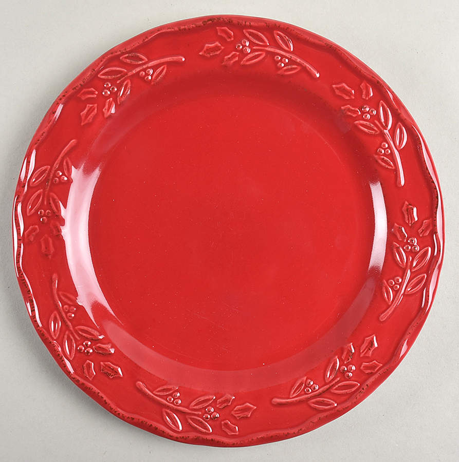 Hearthstone Red Salad Plate by Home-1